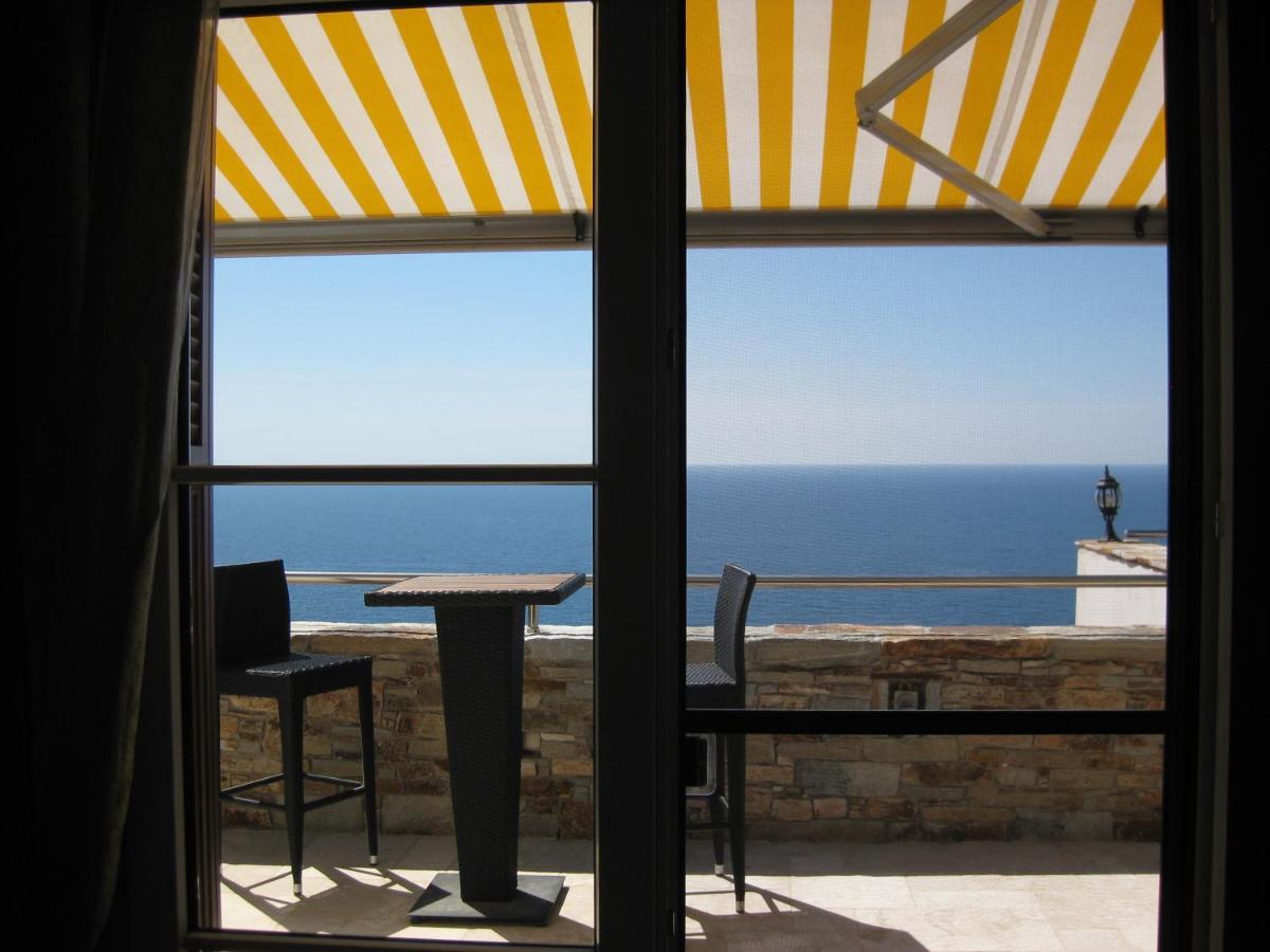 Astra-Ferienhaus Mit Grosser Dachterrasse Und Top-Ausstattung In Nas Armenistis  Luaran gambar